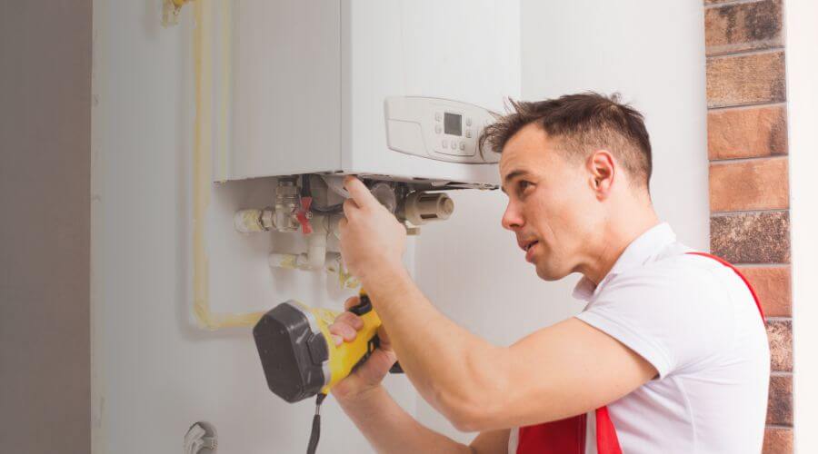 Local water heater installation in Riverdale, MI